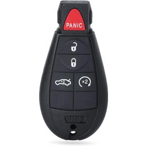Car Key Fob Keyless Entry Remote Control for Dodge Dart 2013 2014 2015 2016 433MHz ID46 Chip(FCC ID:M3N32297100 P/N:56046773) 4+1 Buttons