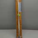 Bamboo Clothing Rack with Top Hanging Garment Rod, 2 Side Hooks & Bottom Fabric Storage Basket and 360 Rotating Wheels, Space-Saving Organizer for toys, Hats, Bags & folded clothes (1 shelf)