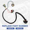 Tail Light Socket Wiring Harness Rear Right Compatible with Chevrolet Silverado Suburban GMC Sierra Yukon Cadillac Escalade 2005-2006