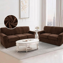 H.VERSAILTEX Couch Cover Set for Sofa and Loveseat Stretch, Sofa Covers for Cushion Couch