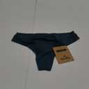Women's Merino Classic Thong By Woolly | RWS Certified | Soft, Breathable, Seattle Designed (X-Large, Teal)