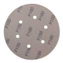 BHA 6" Inch 6 Hole Hook and Loop Sanding Discs for Orbital DA Sanders - 100 Pack (400 Grit)