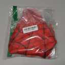 Halloween Red Spider Web Christmas Tree Skirt 30" Winter Holiday Tree Mat Decoration