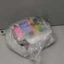 XSEINO About 7200PCS 6mm Glass Beads Bracelet Making Kit,144 Assorted Designs Special Color Series Crystal Floral Pearl Crack Ink Dual Colorful Beads for Bracelet and DIY Crafts and Jewelry Making