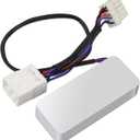 briidea Load Equalizer and Stabilizer Controller/Resistor Compatible with Harley Davidson Motorcycle, Led Turn Signals, Plug and Play, Solving Led Turn Signal No Flashing, Fast Flashing (White)