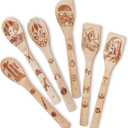 Star War Kitchen Gifts Wooden Spoons For Cooking Utensils Set 6 pcs, Star War kitchen accessories House Warming Gift For Men And Women,Star War Cooking Accessories, Star War Spatula