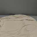 Fur Bean Bag Chairs Cover for Adults(Just Cover,No Filler) 4Ft Machine Washable Large Size Lazy Sofa Cover Luxury/Replacement（Ivory）