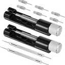 2 Pack Watch Link Removal Kit, Watch Repair Tool for Bracelet Adjustment and Replacement, Pin Remover for Sizing Strap, Watch Band Adjustment Tool Kit with Extra Replacement Pins