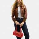COACH Kisslock Barrel Bag 28