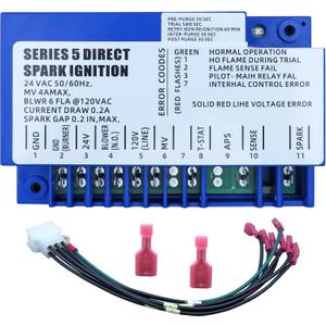BGN891-1C Ignition Control Module - Direct Replacement for Lennox 60J00, G891TCA-8103, 96C66 | Compatible with Pulse Furnaces & Models 87F22, 86H30, 77C38