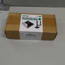 4Pcs 1" (1" Post/3.5" Base) Aluminum Post Base Cover, Suitable for Iron Stair railings, Balcony railings, Post Skirt Covers (Black)