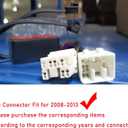 Motorcycle LED Saddlebag Tail Light Running Brake Sequential Turn Signal Lamp Fit for Harley Touring Street Gilde Road King Road Gilde Electra Glide Ultra Limited 2008-2013