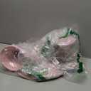 HBlife 3-PCS Pink Cake Stand Set (8"/10"/12" Plate) for 6-10 Inch Cakes, Perfect Dessert Table Display Set, Cupcake & Cake Stands for Party, Wedding, Birthday, Baby Shower, Anniversary (Metal)