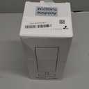 Small Table Lamp for Bedroom - Bedside Lamps for Nightstand, Minimalist Night Stand Light Lamp with Square Fabric Shade, Desk Reading Lamp for Kids Room Living Room Office Dorm (12.8in, Cream & Black)