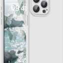 SUPFINE Designed for iPhone 14 Pro Case,Premium Liquid Silicone with [Soft Anti-Scratch Microfiber Lining][Upgraded Camera Protection] Slim Shockproof Protective Phone Case for Men Women Girls,White