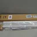 LazBlinds Cordless White 1" Room Darkening Vinyl Mini Blinds, 20" W X 64" H Horizontal Window Blinds for Home, Cordless Shades for Indoor Windows