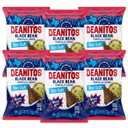 Beanitos Black Bean Chips - Original Sea Salt - (6 Pack) 5 oz Bag - Black Bean Tortilla Chips - Vegan Snack with Good Source of Plant Protein and Fiber (EXP 10/12/26)