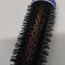 Infrared Thermal Brush, 38mm 3 in 1 Heated Round Curling Brush, Negative Ionic Lightweight Heated Hot Brush, Dual Voltage US Plug, Hair Straightener Curler Comb for Volumizing Curls and Smooth Hair