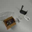 Durmmur 2 Pack Hat Racks for Baseball Caps, Stainless Steel Hat Organizer for Baseball Cap, Hat Holder Storage Organizer, Hat Hanger Strong Adhesive/Wall Drilled for Door, Bedroom, Closet(Black 6 in)