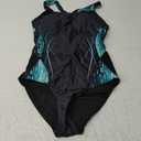 beautyin Women One Piece Athletic Lap Swimming Competition Racing Swimsuit S