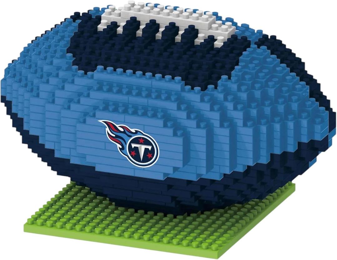 foco NFL Unisex-Adult 3D BRXLZ Team Logo Football (1Z Version)