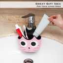 Juju Kitty Sink Drain Basket - Kitchen Sink Strainer Basket - Colander for Kitchen Food Strainer - Drainer for Food Strainers for Kitchen (Pink)