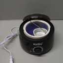 KeShi Waxing Kit, Painless Hair Removal Wax Warmer with 6 Bags Hard Wax Beans for Full Body, Legs, Face, Eyebrows & Bikini Ideal for Both Women & Men (Black)