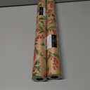 2 x LaRibbons Kraft Christmas Wrapping Paper Mini Roll, Holly Leaves and Red Berries Pattern, for Classic Christmas, Winter Holiday Gift Wrapping, 17" x 33' (46.7 sq. ft)