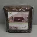 U-NICE HOME Reversible Sofa Cover Couch Cover for Dogs with Elastic Straps Water Repellent Furniture Protector for Pets Couch Cover for 3 Cushion Couch (Sofa, Coffee/Beige)