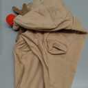 Warm Dog Winter Clothes Cute Fruit Dog Coat Hoodies Fleece Pet Dogs Costume Jacket for French Bulldog Chihuahua Ropa para Perro(Coffee,XL)