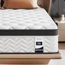 Queen Mattress, 12 Inch, Hybrid Mattress in a Box, Medium Firm