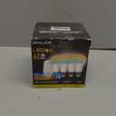 ORALUCE LED Remote Control Light Bulbs 60 Watt Equivalent, Dimmable 2700-6500K Lightbulbs E26 Base, A19 Bluetooth Smart Light Bulb for Lamp, Bedroom, 4 Pack with Remote Control