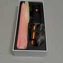 GPS Wireless Dog Fence System, Electric Dog Fence Using GPS Electric Satellite Technology, IPX7 Waterproof Rechargeable Design, GPS Dog Collar Has 2 Modes Circular and Free-Form Fence (Orange)