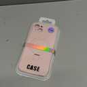 Magnetic Stand for iPhone 15 Plus, Liquid Silicone, [Compatible with MagSafe][Built-in Kickstand&Ring Holder] Anti-Scratch Soft Microfiber Lining, Light Pink