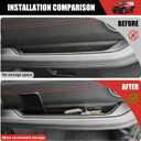 Grab Bar Tray for 2024 2025 Jeep Wrangler JL JLU 4XE/Gladiator JT Storage Bin Handle Organizer Grab Handle Box Passenger Side Grabtray for Wrangler&Gladiator Accessories(24+ Grab Bar Tray)