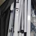 COBIZ 10x20 Pop Up Canopy Tent with 6 Sidewalls Party Tents for Parties Weddings Backyard Waterproof Canopy Outdoor Commercial Event Tent with Stakes, Ropes, Blue