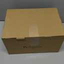 6'' White Ceramic Ribbed Bud Vases in Bulk, Set of 6 Small Pampas Grass Flower Vase for Modern Farmhouse, Boho Home Decor, Living Room, Vintage Wedding Centerpiece, Table, Shelf Decoration