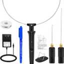 8 In 1 Foam Cutter Electric Cutting Machine Pen Tools Kit 100-240V /18W Hot Wire Foam Cutter Kit Styrofoam Cutting Pen For Polyethylene Eva Foam Carving Crafts