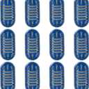 12-Pack Demineralization Cartridge for Humidifier Compatible with Most Humidifiers Replacement for Ultrasonic Humidifier Tank Cleaner Fish | Prevents Hard Water Build-Up | Eliminate White Dust