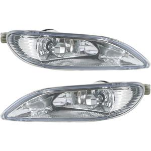 WFLNHB 2Pcs Driving Fog Lights Lamp Replacement for Camry 2002 2003 2004 Corolla 2005-2008 Solara 2002 2003 with 9006 12V 55W Halogen Bulbs Fog Light