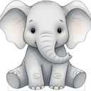 Cartoon Elephant Life Size Cardboard Cutout Animal Standup, 1FT
Woodland Safari Animal Standup, Table Decoration for Baby Shower, Kids Birthday, Jungle Party, Photo Prop, 1PC