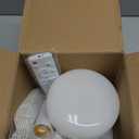 Socket Fan Light with Remote,Small Ceiling Fans with Lights,Smart Timing Dimmable 3 Colors,E26 Base Socket Ceiling Fan for Bedroom Living Garage KitchenWhite