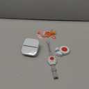 WiFi Caregiver Pager Life Alert Systems for Seniors No Monthly Fee App 1Waterproof Call Button+ 1Watch Button 1Receiver, Control Medical Alert Systems for Seniors (Only Supports 2.4GHz Wi-Fi 01)