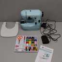 Sewing Machine, Mini Sewing Machine for Beginner with Eco-Friendly Material, Dual Speed Portable Sewing Machines with Extension Table, Light - Easy to Use, Best Gift for Kids and Women (Green-New)