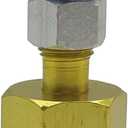 R1234YF to R134A Low Side Quick Coupler, R1234YF Low Side Quick Coupler, R12 to R134A Hose Adapter Fitting Connector Compatible with Car Air-Conditioning AC Charging