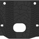 Cargo Liners Custom Fit for Jeep Wrangler JK Unlimited JKU 4 Door Sahara Rubicon 2015 2016 2017 2018 Trunk Mats Full Black Rubber All Weather with Subwoofer Heavy Duty Odorless