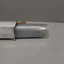 Vaygway All Weather Floor Mats-Universal 4 Piece Car Interior- Rubber Clear Car Plastic Rug-Blue-Tinged Weather Protection Mats