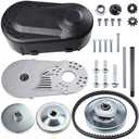 212CC Torque Converter 6.5 HP 3/4" Go Kart Mini Bike Comet Clutch 10T 40/41 and 12T 35 Chain Predator Driver Pulley Replacement Set - 30 Series