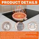 Upgraded WB30X24111 9-In Dual Range Radiant Surface Element Compatible with GE Hot-Point, WB30T10133 Dual Surface Burner Element Replaces WB30T10133 AP5989975 4465256