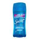 Secret Outlast Antiperspirant Deodorant for Women, 72hr Sweat & Odor Protection, PH Balancing Minerals, Invisible Solid, Completely Clean Scent, 2.6 oz (2.6 Ounce (Pack of 1))